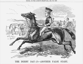 'The Derby Day(?) - Another False Start.', 1858. Artist: Unknown