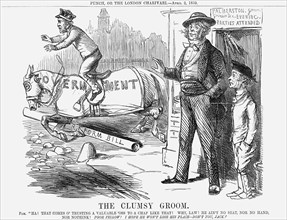 'The Clumsy Groom', 1859. Artist: Unknown