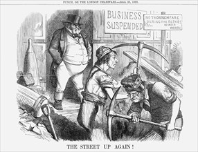 'The Street Up Again!', 1859. Artist: Unknown