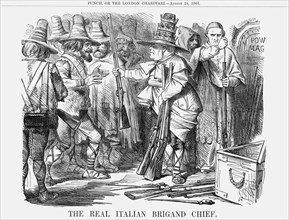 'The Real Italian Brigand Chief', 1861. Artist: Unknown