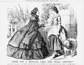 Doth Not a Meeting Like This Make Amends?, 1861. Artist: Unknown