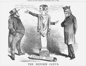 'The Reform Janus', 1860. Artist: Unknown
