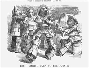 'The British Tar of The Future', 1862. Artist: Unknown