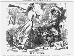 'The Amnesty', 1863. Artist: John Tenniel