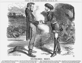 'Extremes Meet', 1863. Artist: John Tenniel