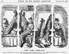 'First Class Travelling', 1864. Artist: Charles Samuel Keene