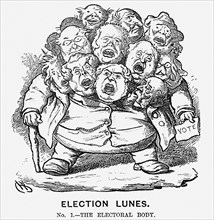 'Election Lunes', 1865. Artist: Charles Henry Bennett