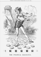 'The Political Egg-Dance', 1867. Artist: John Tenniel