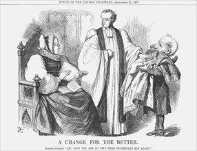 'A Change for the Better', 1867. Artist: John Tenniel