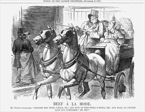'Beef à La Mode', 1867. Artist: John Tenniel