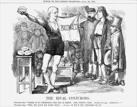 'The Rival Con jurors', 1869. Artist: John Tenniel