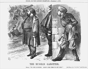 'The Russian Garotter', 1870. Artist: Joseph Swain