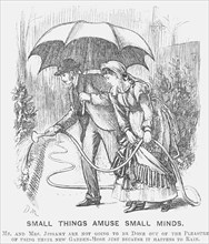 'Small Things Amuse Small Minds', 1872. Artist: Unknown
