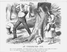 'An Unexpected Cut', 1874. Artist: Joseph Swain