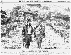'The Country in the Future', 1876.  Artist: Charles Samuel Keene