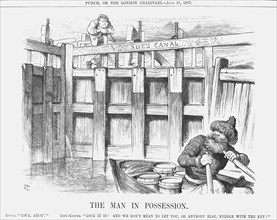 'The Man in Possession', 1877. Artist: Joseph Swain