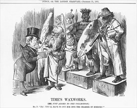 'Time's Waxworks', 1881. Artist: Joseph Swain