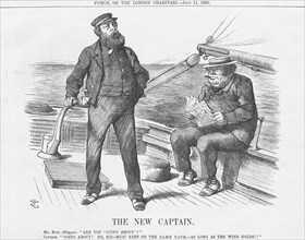 'The New Captain', 1885. Artist: Joseph Swain