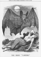 'The Irish Vampire', 1885. Artist: Joseph Swain
