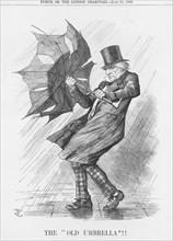 'The Old Umbrella!!!', 1886. Artist: Joseph Swain