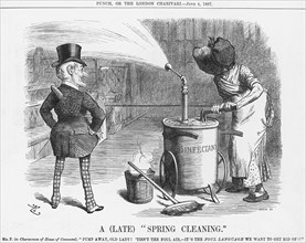 'A Late Spring Cleaning', 1887. Artist: Joseph Swain