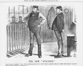 'The New Junction, 1888. Artist: Joseph Swain