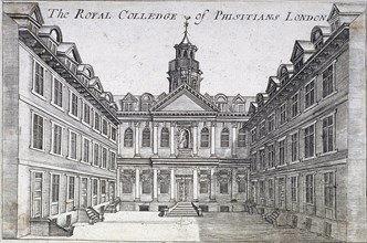 College of Physicians, London, c1710 Artist: Anon