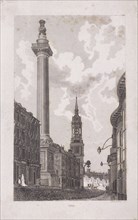 Fleet Street and Chancery Lane, London, c1840. Artist: Anon