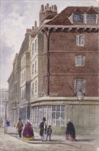 Fleet Street, London, c1845. Artist: Frederick Napoleon Shepherd