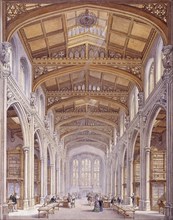 Guildhall Library, London, 1872. Artist: Edwin Thomas Dolby