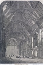 Guildhall, London, 1865. Artist: Anon