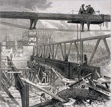 Holborn Viaduct, London, 1869. Artist: CC