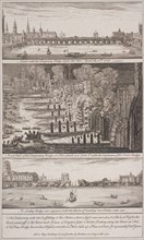London Bridge (old), London, 1758. Artist: Anon