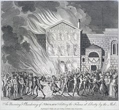 Old Bailey, Newgate Prison, London, 1780. Artist: Anon