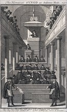 'The Heretical Synod at Salters' Hall Chapel', London, 1720. Artist: Anon