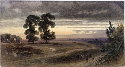 General view of Hampstead, London, 1849. Artist: George Henry Hine