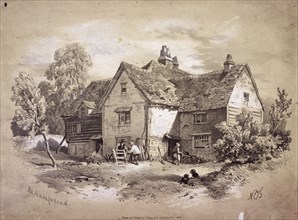 General view of Hampstead, Hampstead, London, c1840. Artist: Anon