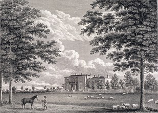 Brockwell Hall, Herne Hill, Lambeth, London, 1820. Artist: Bartholomew Howlett
