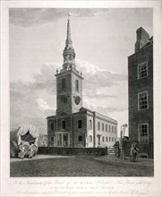 St Mary, Islington, London, 1793. Artist: John Roffe