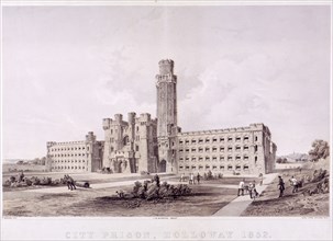 Holloway Prison, Islington, London, 1852. Artist: Anon