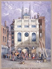 Borough High Street, Southwark, London, 1833. Artist: H Brown