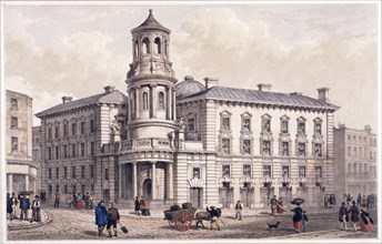 St Thomas' Hospital, Lambeth, London, 1871. Artist: Anon
