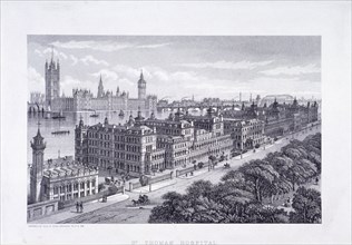 Blackfriars Bridge, London, 1869. Artist: Stereoscopic Company