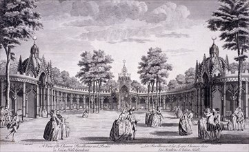 Vauxhall Gardens, Lambeth, London, 1751. Artist: Thomas Bowles
