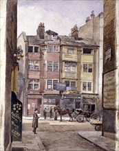 Aldersgate Street, London, 1886. Artist: John Crowther