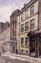 Painter-Stainers' Hall, Little Trinity Lane, London, 1888. Artist: John Crowther