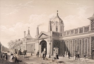 British Museum, London, c1845. Artist: Frank Trulock