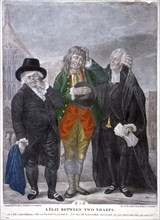 Predatory lawyers, 1770. Artist: Anon