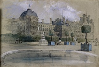 The Tuileries, Paris, France, 1846. Artist: Sir John Gilbert