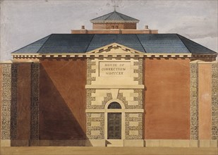 View of Cold Bath Fields Prison. Finsbury, Islington, London, 1820. Artist: Anon